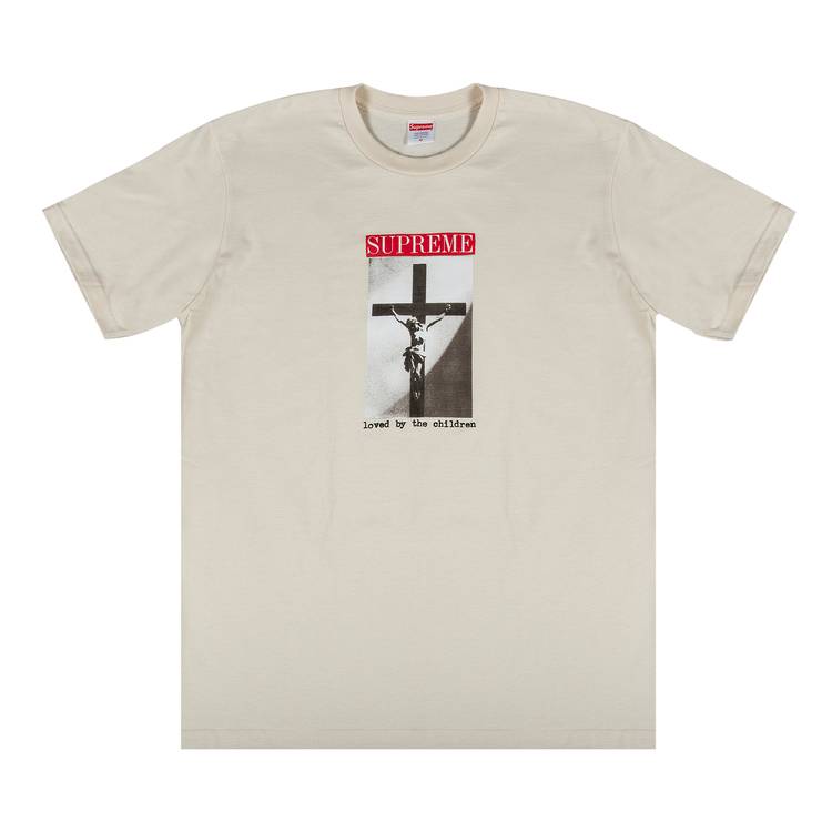 Buy Supreme Loved By The Children Tee 'Natural' - SS20T41