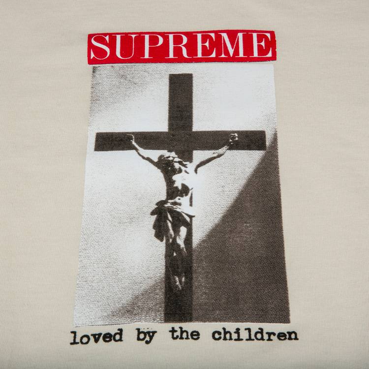 Buy Supreme Loved By The Children Tee 'Natural' - SS20T41 NATURAL