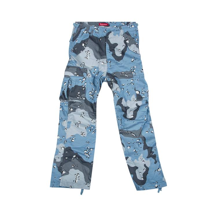 Buy Supreme Cargo Pant 'Blue Chocolate Chip Camo' - SS20P36