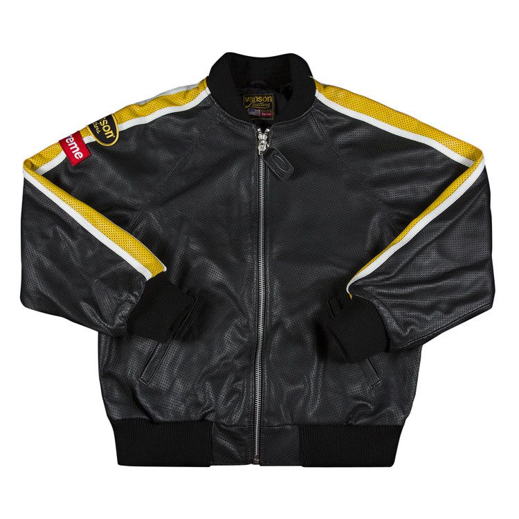 supreme×vanson のboanの新品です Supreme/Vanson Leather Bones Jacket - UG.SHAFT