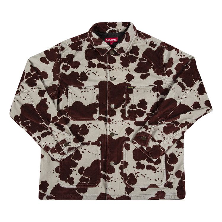 Size xl Supreme Velvet Chore Coat 'Cow'