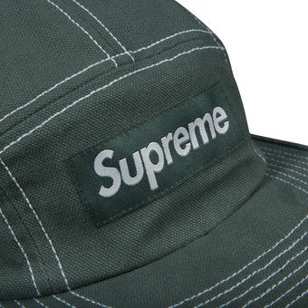 Buy Supreme Field Camp Cap 'Green' - SS20H60 GREEN | GOAT