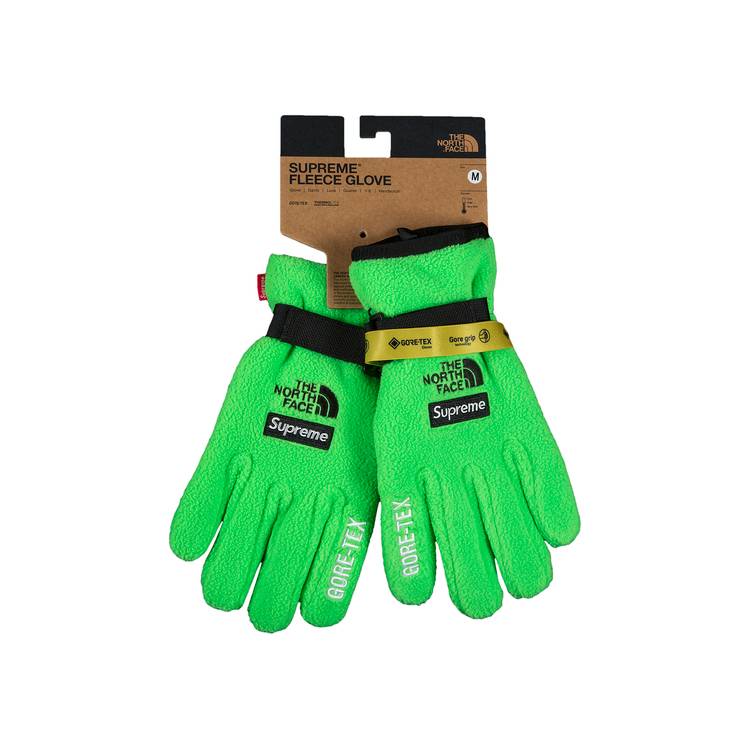 Buy Supreme x The North Face RTG Fleece Glove 'Bright Green