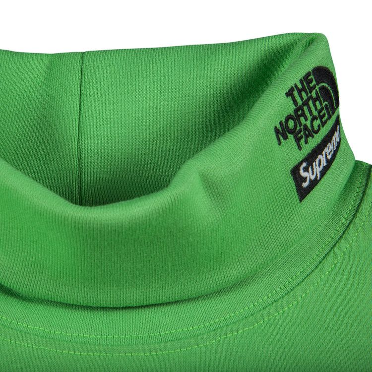 Supreme X The North Face Rtg Turtleneck 'bright Green'