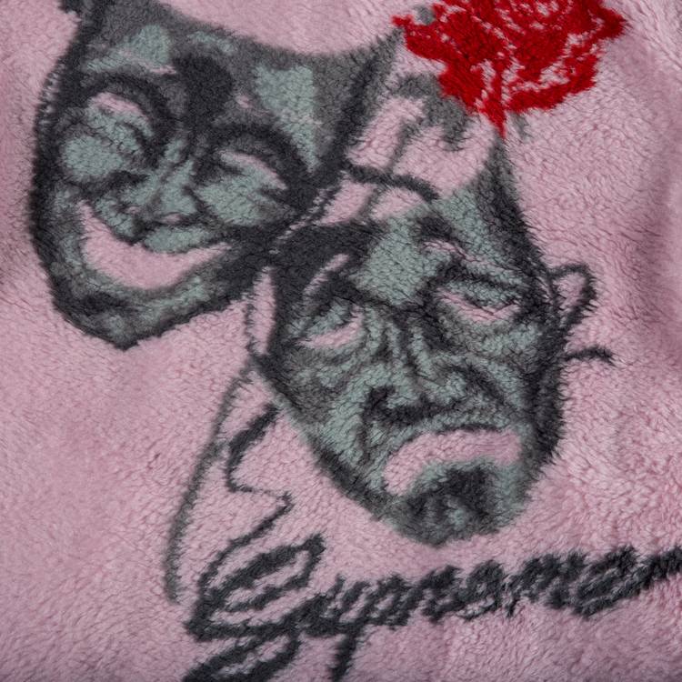 Buy Supreme Drama Mask Fleece Jacket 'Pink' - SS20J35 PINK | GOAT