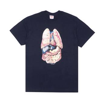 Buy Supreme Guts Tee 'Navy' - FW18T34 NAVY | GOAT UK