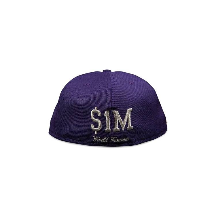 Supreme $1M Metallic Box Logo New Era 'Purple'