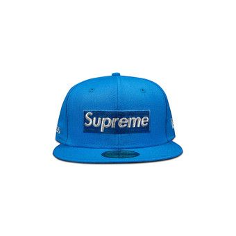 Buy Supreme $1M Metallic Box Logo New Era 'Light Blue' - SS20H21