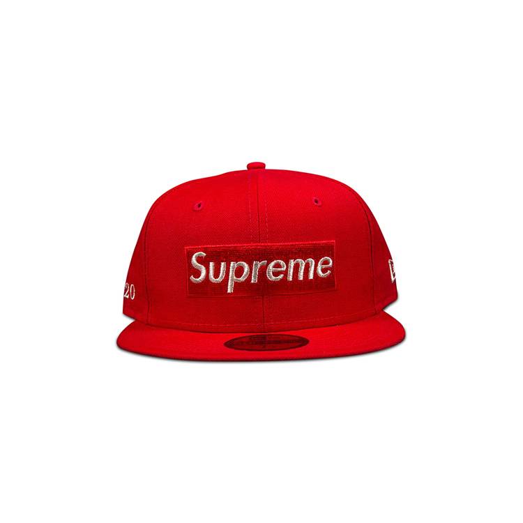 Buy Supreme $1M Metallic Box Logo New Era 'Red' - SS20H21