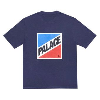 Buy Palace My Size T-Shirt 'Navy' - P18TS042 | GOAT