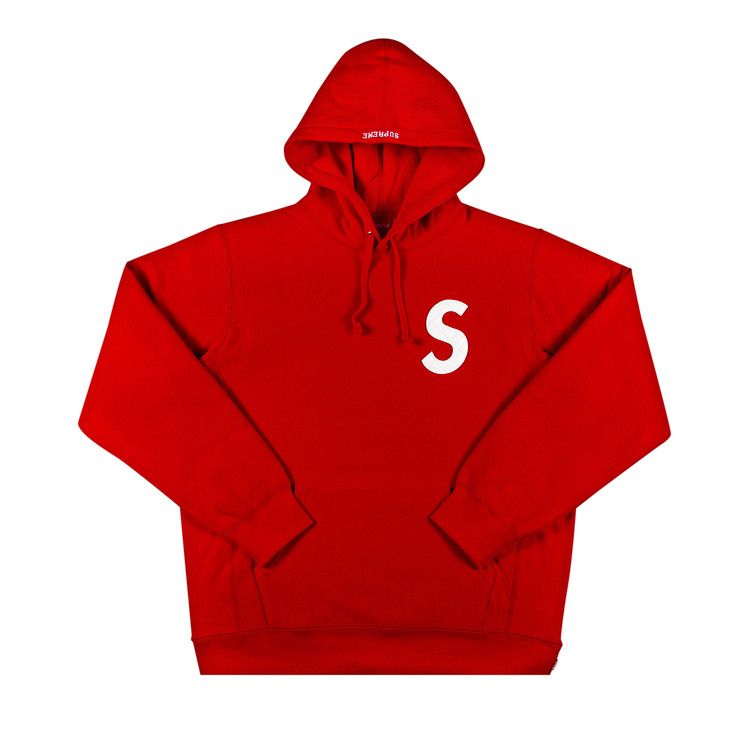 Buy Supreme S Logo Hooded Sweatshirt 'Red' - SS20SW23 RED | GOAT CA