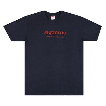 Supreme Tシャツ M ネイビー gold bars tee 19ss Supreme Gold Bars Tee (SS19) - $78