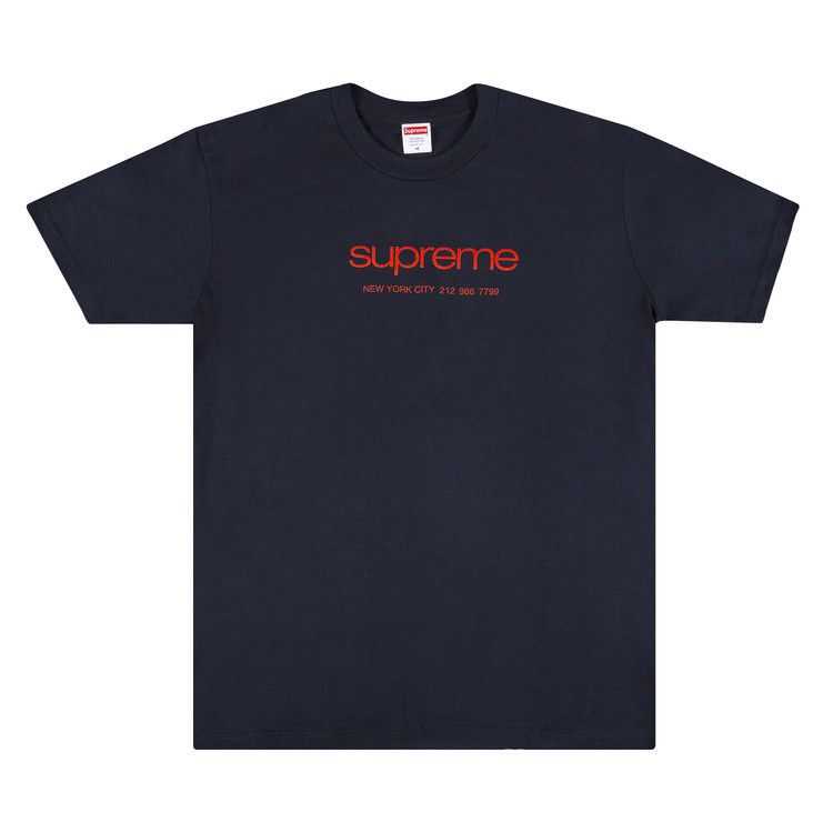 Buy Supreme Shop Tee 'Navy' - SS20T19 NAVY | GOAT