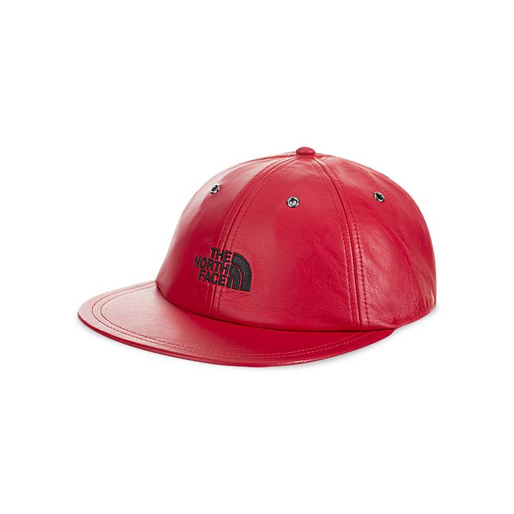 Buy Supreme x The North Face Leather 6-Panel 'Red' - FW18H1 RED | GOAT