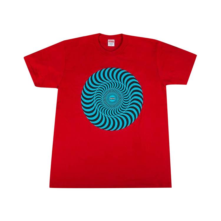 Buy Supreme x Spitfire Classic Swirl T-Shirt 'Red' - SS18T19 RED