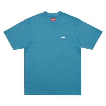 Buy Supreme Reflective Small Box Tee 'Dusty Blue' - FW18KN55