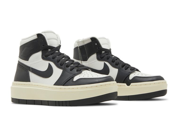 Wmns Air Jordan 1 Elevate High 'white Black'