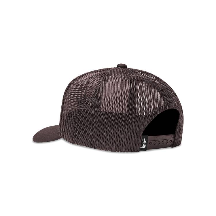 Buy Stussy Crown Stock Trucker Cap 'Brown' - 1311056 BROW | GOAT CA