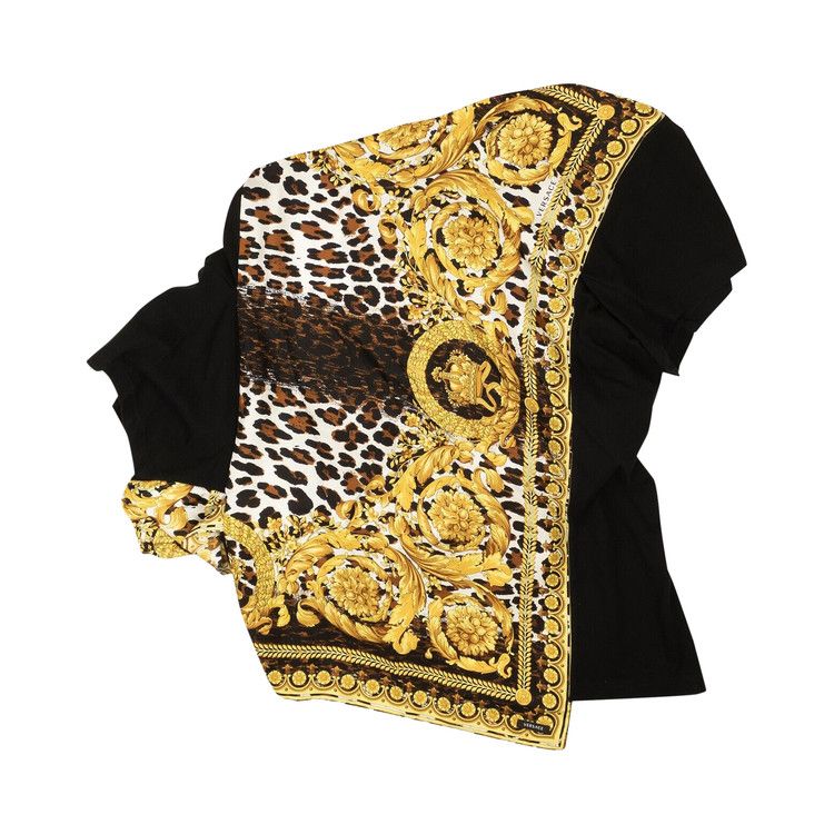 Buy Junya Watanabe x Versace Silk Scarf T-Shirt 'Multicolor