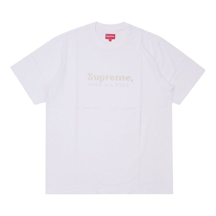Supreme Gold Bars T-Shirt White