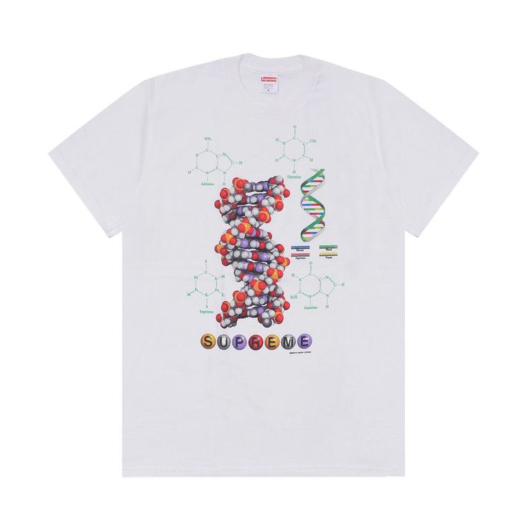 Buy Supreme DNA Tee 'White' - FW17T18 WHITE | GOAT Buy Supreme DNA Tee 'White' - FW17T18 WHITE | GOAT