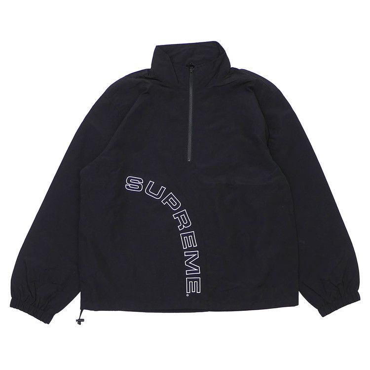 Supreme Corner Arc Half Zip Pullover Black Price in India
