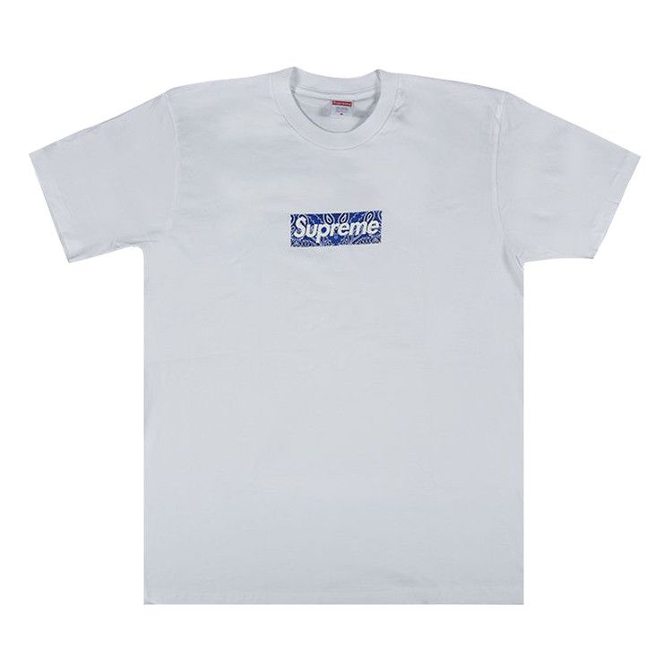 Supreme バンダナ logo TEE Tシャツ M ホワイト Buy Supreme Bandana Box Logo Tee 'White' - FW19T55 WHITE | GOAT