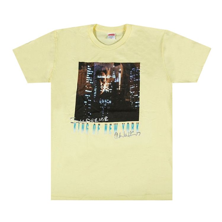 Supreme King Of New York T-Shirt Pale Yellow