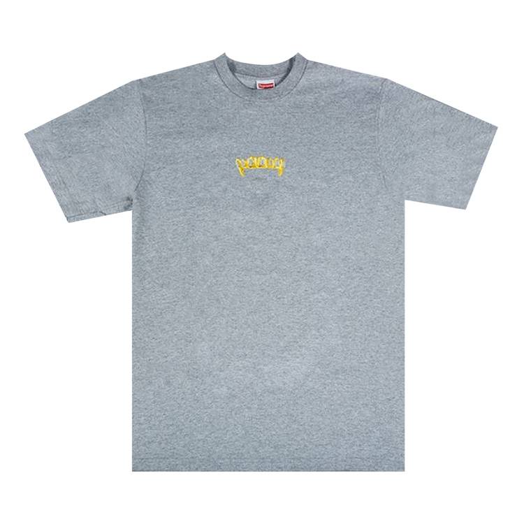 Buy Supreme Fronts Tee 'Heather Grey' - SS19T49 HEATHER GREY | GOAT