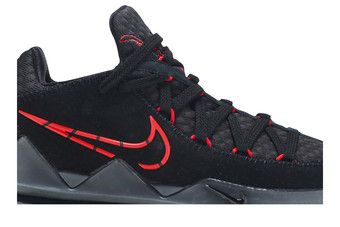 Lebron 17 low 2025 black university red