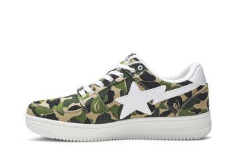 Buy Bapesta Low 'ABC Camo' - 1C70191020 - Green | GOAT