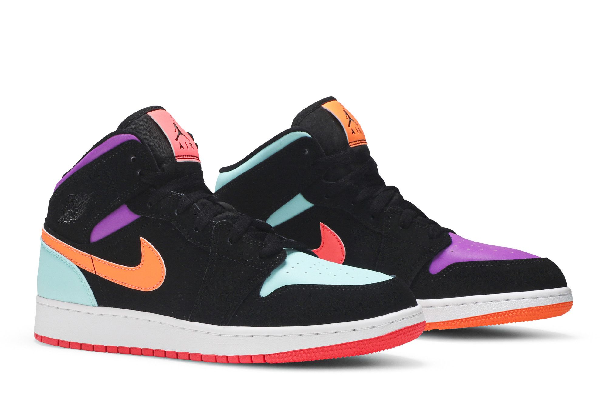 Pre-owned Air Jordan 1 Mid Gs 'candy' In Multi-color