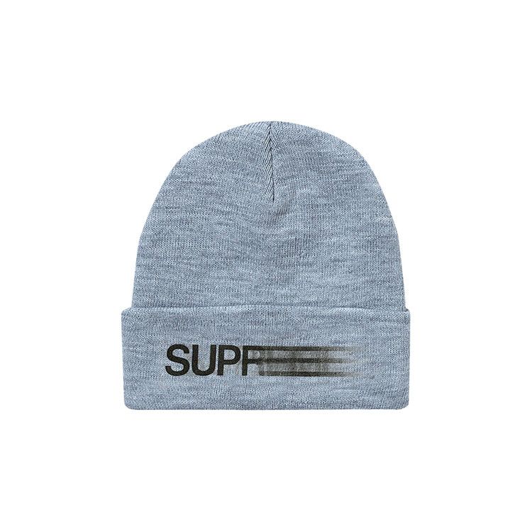 Buy Supreme Motion Logo Beanie 'Heather Grey' - SS20BN13 HEATHER