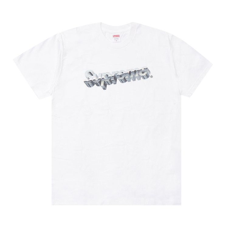 Buy Supreme Chrome Logo Tee 'White' - SS20T53 WHITE | GOAT