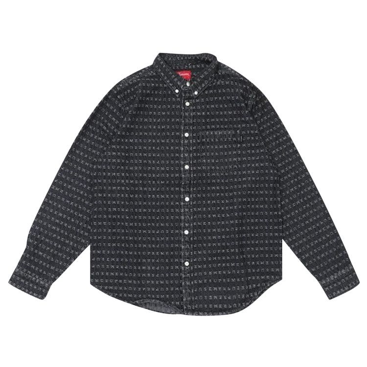 Spring⁄Summer 2020 20SS Supreme Jacquard Logos Denim Shirt Preview
