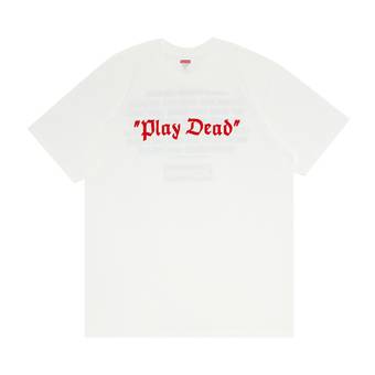 Buy Supreme Play Dead Tee 'White' - FW22T75 WHITE | GOAT