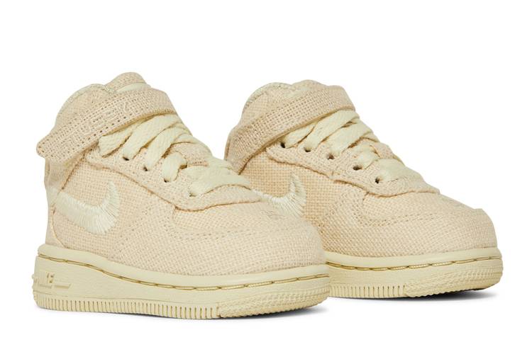 Nike Stussy x Air Force 1 Mid 'Fossil' - DN4159-200