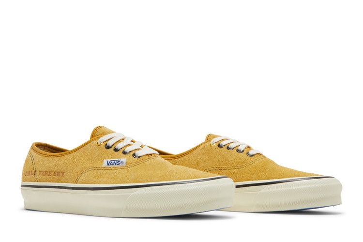 Julian Klincewicz X Vans Vault OG Authentic Sp Lx Pale Fire Sky - Gold Nugget