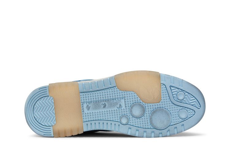 Off-White Out Of Office White Light Blue Suede