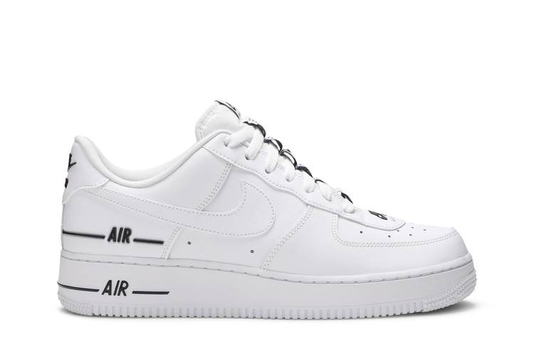 Nike Air Force 1 '07 LV8 3 Double Air White/Black Mens Size