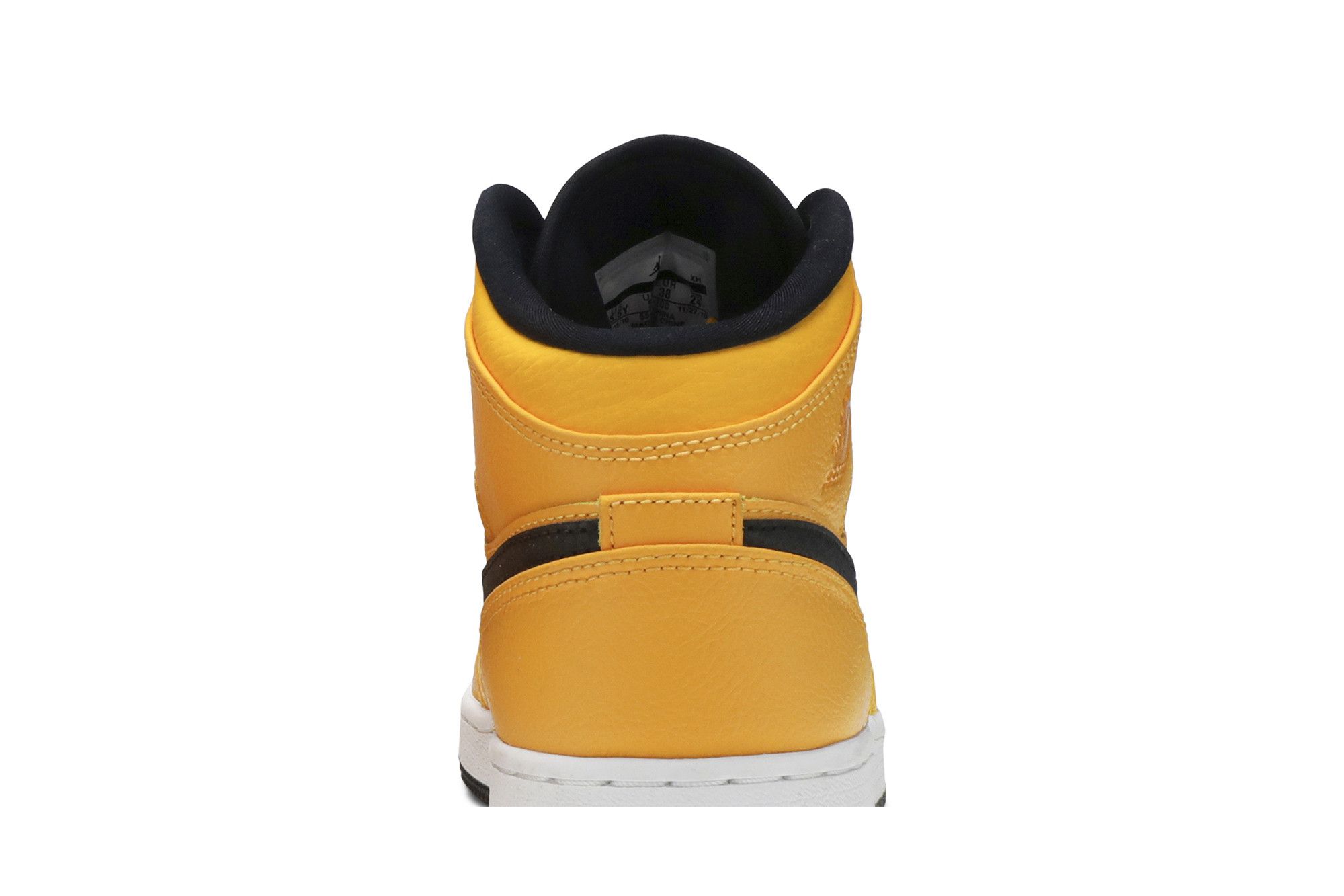 Pre-owned Air Jordan 1 Mid Gs 'university Gold'