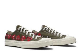 COMME DES GARCONS ハイトッフスニカ Buy Comme des Garçons PLAY x Chuck 70 High 'Blue Quartz