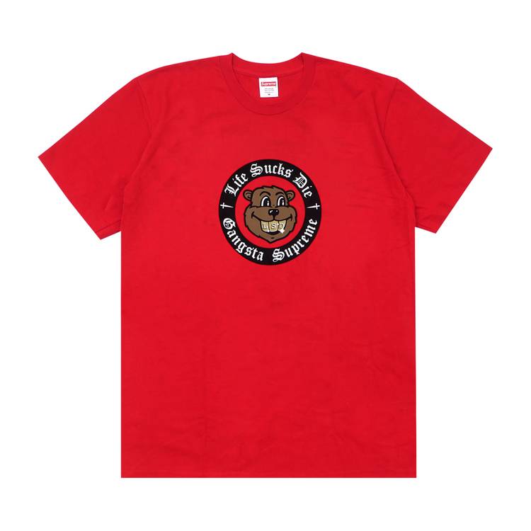 Supreme Life Sucks Die Tee 'Red'