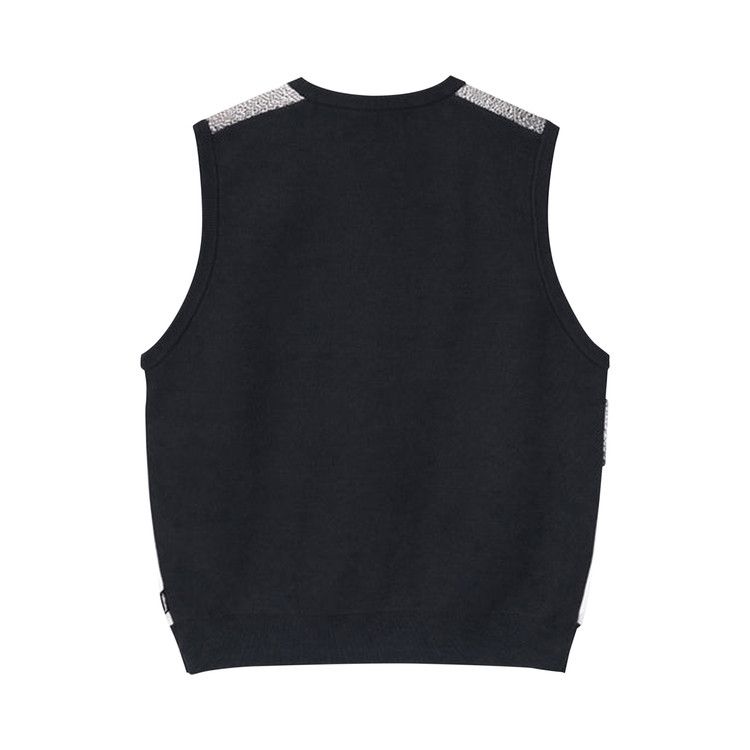 新品正規STUSSY PHOTO JACQUARD VEST ニット セーターベスト トップス