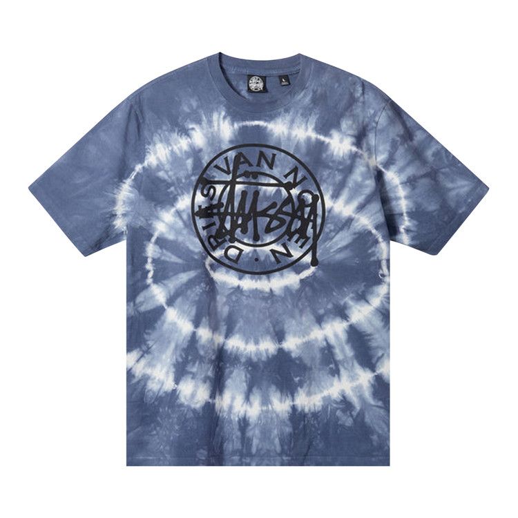 Buy Stussy x Dries Van Noten Tie Dye Tee 'Blue' - 3903782 Buy Stussy x Dries Van Noten Tie Dye Tee 'Blue' - 3903782
