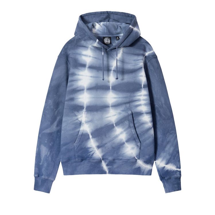 Stussy X Dries Van Noten Tie Dye Hoodie 'blue'