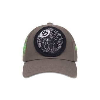 帽子 STUSSY DRIES VAN NOTEN 8BALL PATCH CAP Buy Stussy x Dries Van Noten 8 Ball Patch Cap 'Khaki