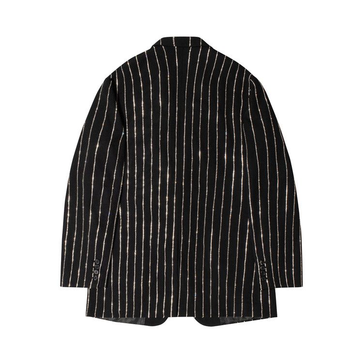 Buy Stussy x Dries Van Noten Crystal Smoking Blazer 'Black