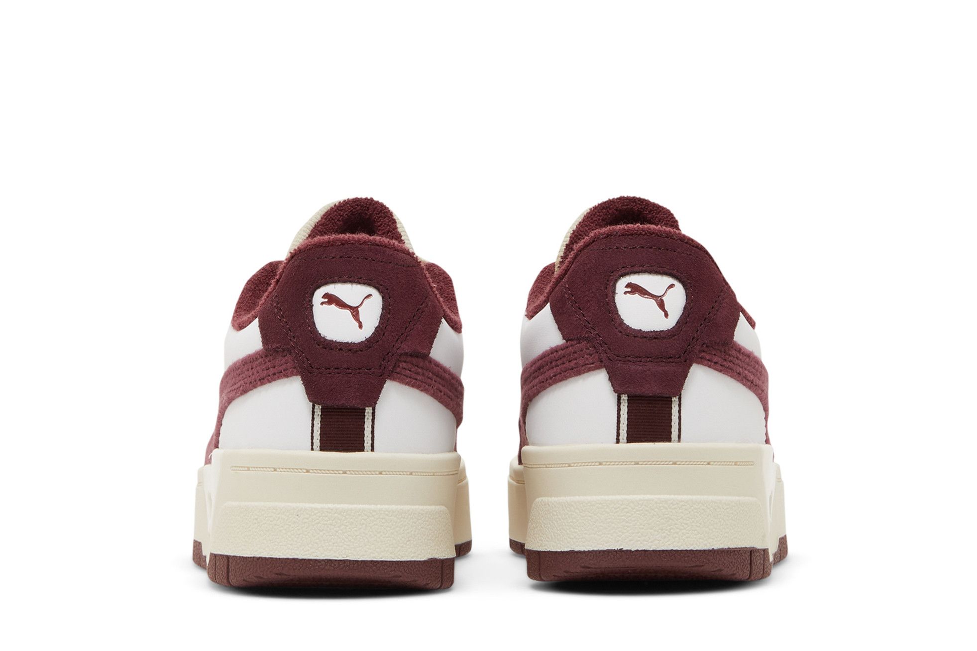 Pre-owned Puma Wmns Cali Dream Ivy League 'white Aubergine'