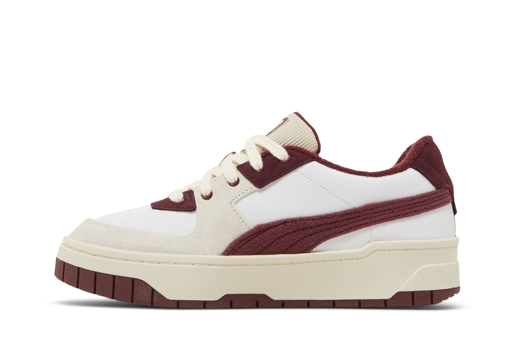 Pre-owned Puma Wmns Cali Dream Ivy League 'white Aubergine'